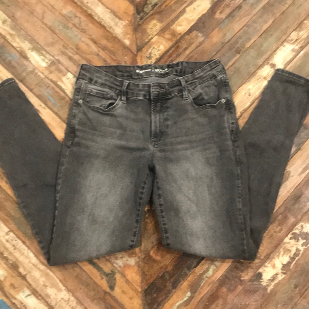Old Navy Grey Rockstar Jeans